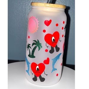 Un Verano Sin Ti Frosted Glass Cup